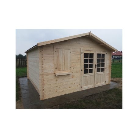 Gartenhaus, Gerätehaus 16m2 - 4x4m - 28mm