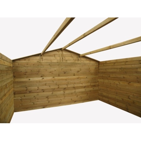 Gartenhaus, Gerätehaus 16m2 - 4x4m - 28mm