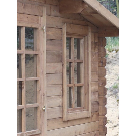 Gartenhaus, Gerätehaus 20m2 - 5x4m - 28mm - Imprägniert