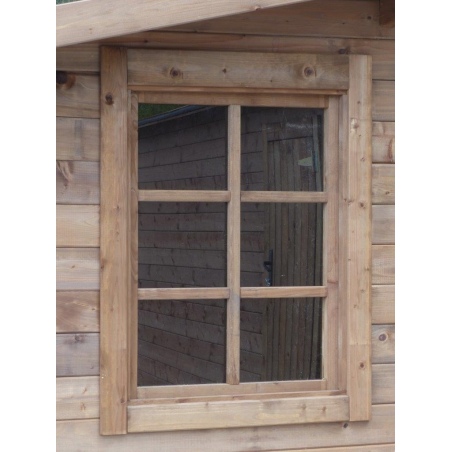 Gartenhaus, Gerätehaus 20m2 - 5x4m - 28mm - Imprägniert