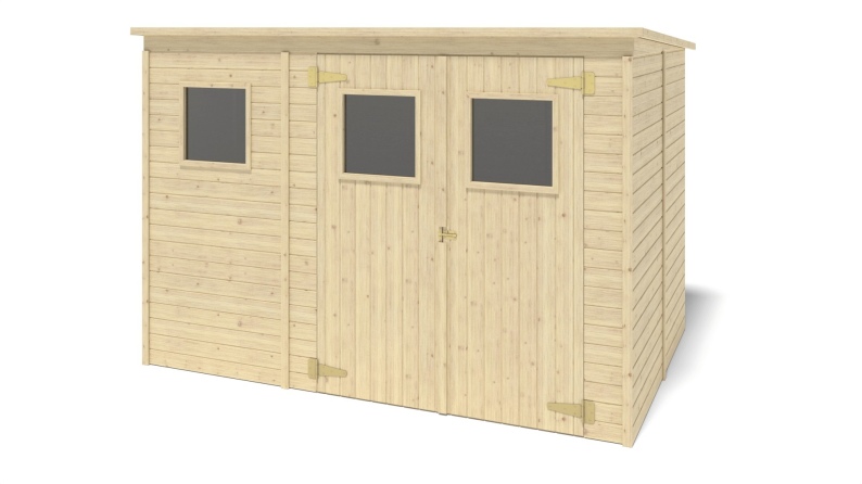 Gartenhaus, Gerätehaus 4.86m2 - 2.7x1.8m