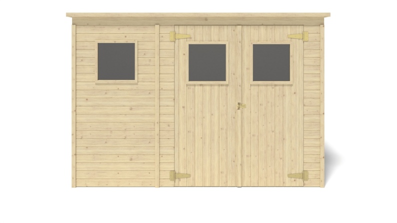 Gartenhaus, Gerätehaus 4.86m2 - 2.7x1.8m