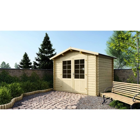 Gartenhaus, Gerätehaus 6m2 - 3x2m - 28mm