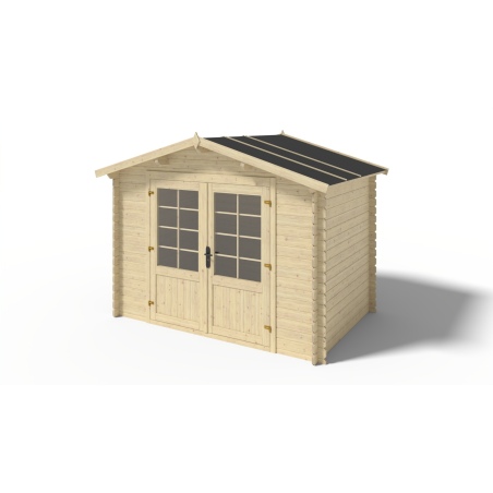 Gartenhaus, Gerätehaus 6m2 - 3x2m - 28mm