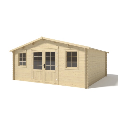 Gartenhaus, Gerätehaus 25m2 - 5x5m - 40mm