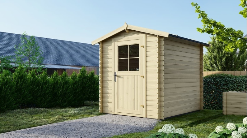 Gartenhaus, Gerätehaus 4.75m2 - 1.9x2.5m - 28mm