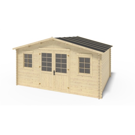 Gartenhaus, Gerätehaus 20m2 - 5x4m - 40mm