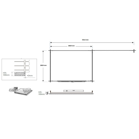 Gartenhaus, Gerätehaus 17.4m2 - 5.79x3m - 28mm