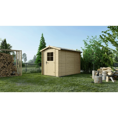 Gartenhaus, Gerätehaus 5.7m2 - 1.9x3m - 28mm