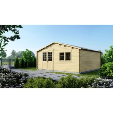 Gartenhaus, Gerätehaus 36m2 - 6x6m - 40mm