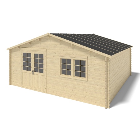 Gartenhaus, Gerätehaus 36m2 - 6x6m - 40mm