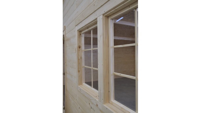 Gartenhaus, Gerätehaus – 6x6 m mit Anbau 6x5.72 m - 48 m²