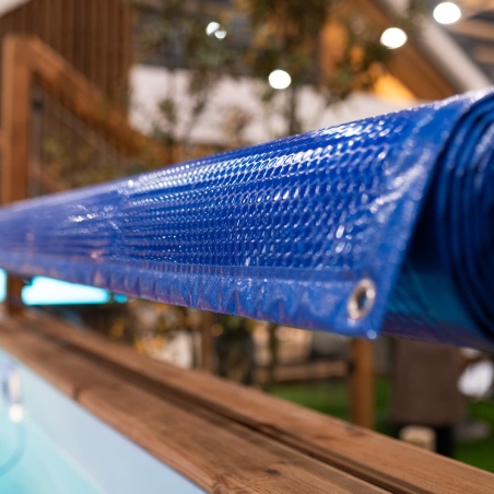 Sommerabdeckung aus Luftpolsterfolie 2.96 x 2.96 m für Pool BAS7301