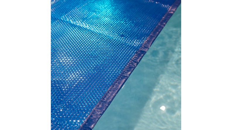 Sommerabdeckung aus Luftpolsterfolie 6.77 x 3.44 m für Pool 