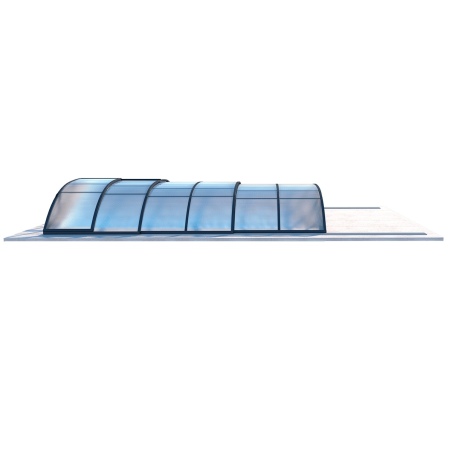 Poolüberdachungen Horizon - 5.95x3.08 m - 8 mm Hohlkammer-Polycarbonat - für pool BAS7305