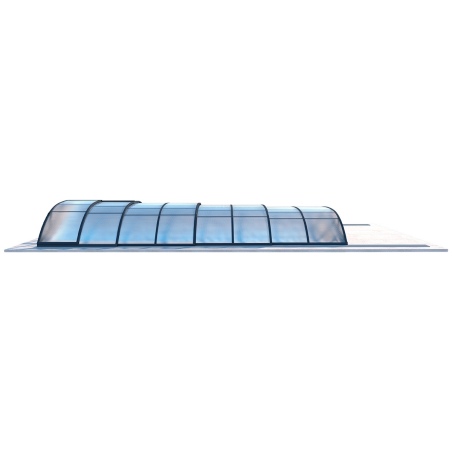 Poolüberdachungen Horizon - 7.43x3.5 m - 8 mm Hohlkammer-Polycarbonat - für pool BAS7308