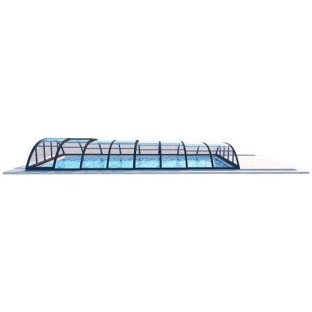 Poolüberdachungen Horizon - 8.58x3.92 m - Massives Polycarbonat 3 mm - für pool BAS7309