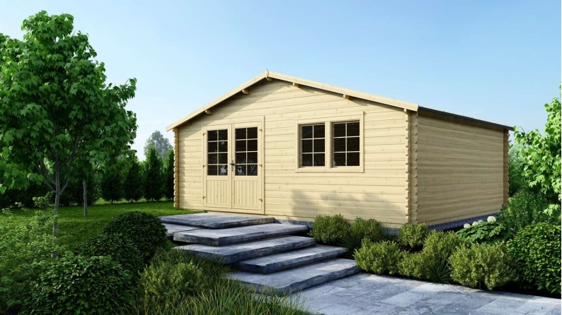 Gartenhaus, Gerätehaus 30m2 - 6x5m - 40mm