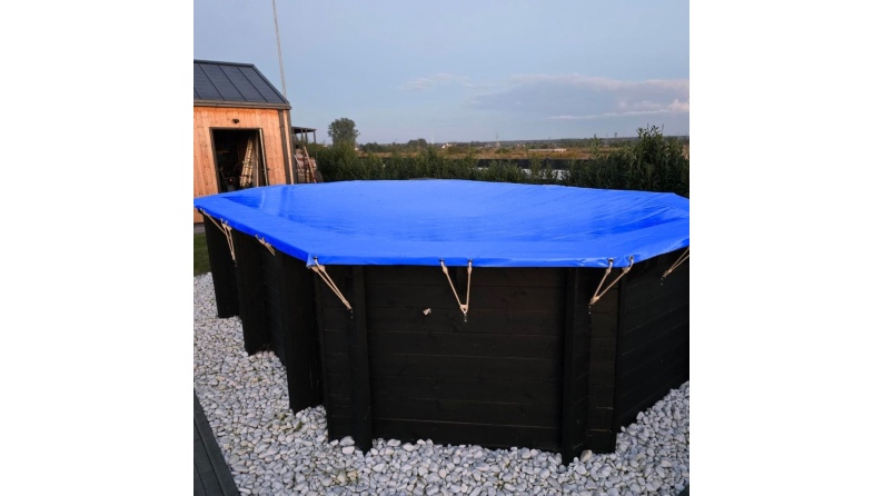 Winterabdeckung  3.41 x 3.41 m für Pool BAS7301
