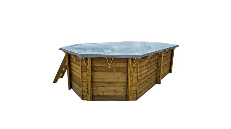 Winterabdeckung  3.41 x 3.41 m für Pool BAS7301