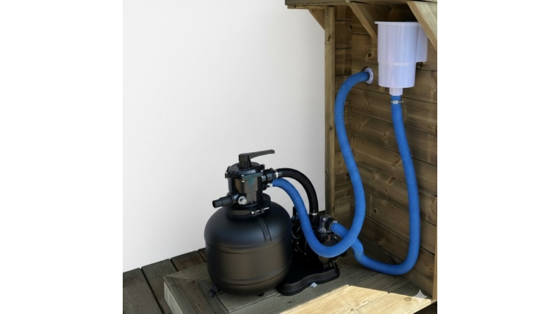 Filtersystem 485 mm mit 550 W Pumpe, für Pools bis 40 m³