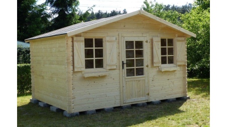 Gartenhaus, Gerätehaus 12m2 - 4x3m - 28mm