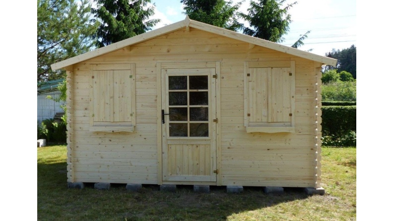Gartenhaus, Gerätehaus 12m2 - 4x3m - 28mm