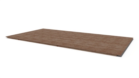 Universalboden für Gartenhäuser -  mm - Paket 3m2 - Imprägniert