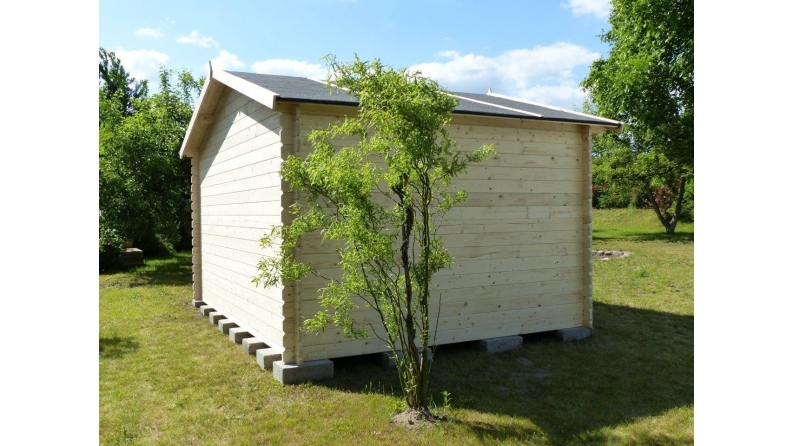 Gartenhaus, Gerätehaus 12m2 - 4x3m - 28mm