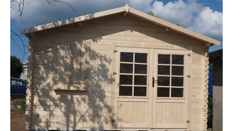 Gartenhaus, Gerätehaus 12m2 - 4x3m - 28mm