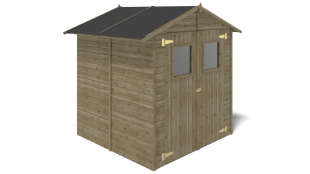 Gartenhaus, Gerätehaus 3.46m2 - 1.9x1.82m - Imprägniert