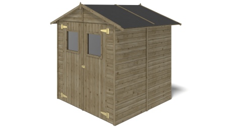 Gartenhaus, Gerätehaus 3.46m2 - 1.9x1.82m - Imprägniert