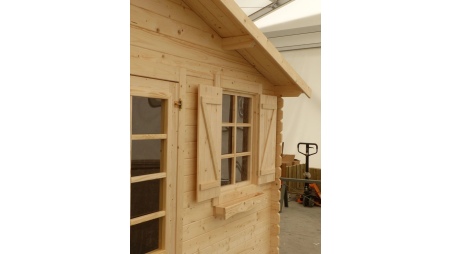 Gartenhaus, Gerätehaus – 4x3 m mit Anbau 4x2.76 m - 20 m²