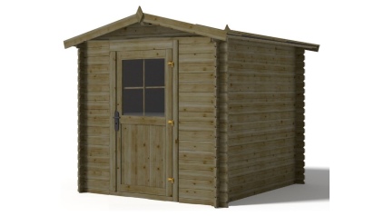 Gartenhaus, Gerätehaus 4.75m2 - 1.9x2.5m - 28mm