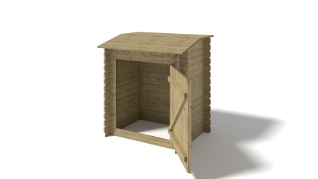Gartenpoolschrank für Zubehör 1.2x0.89 m H.1.26 m - Imprägniert 