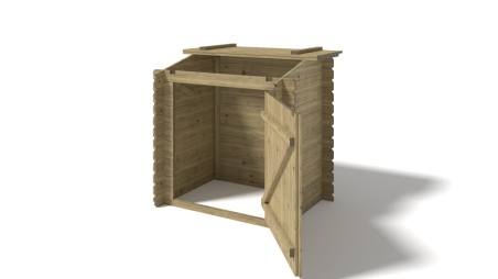 Gartenpoolschrank für Zubehör 1.2x0.89 m H.1.13 m - Imprägniert 