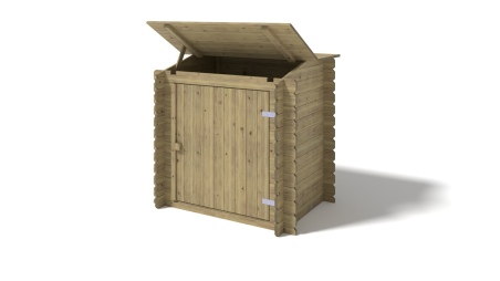 Gartenpoolschrank für Zubehör 1.2x0.89 m H.1.13 m - Imprägniert 