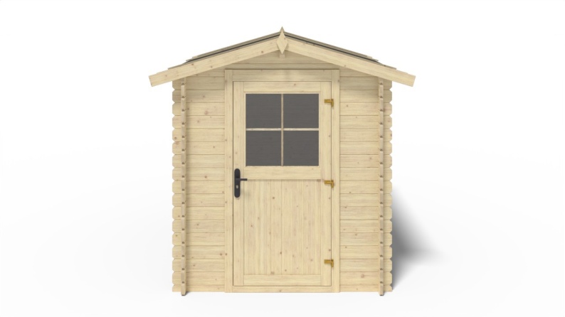 Gartenhaus, Gerätehaus 4.75m2 - 1.9x2.5m - 28mm