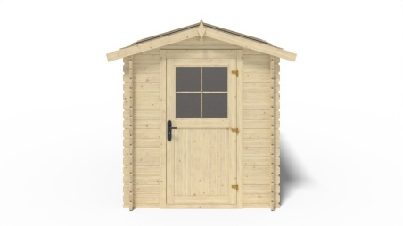 Gartenhaus, Gerätehaus 4.75m2 - 1.9x2.5m - 28mm
