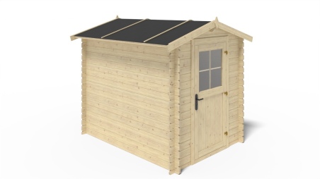 Gartenhaus, Gerätehaus 4.75m2 - 1.9x2.5m - 28mm