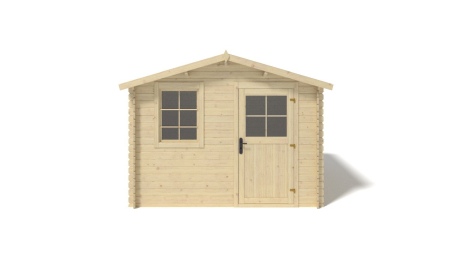 Gartenhaus, Gerätehaus 6m2 - 3x2m - 28mm