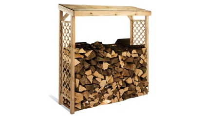 Holzschuppen 1.96m3 - 1.8x0.64m - H.1.8m - Imprägniert 