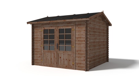 Gartenhaus, Gerätehaus 9m2 - 3x3m - 28mm - Imprägniert