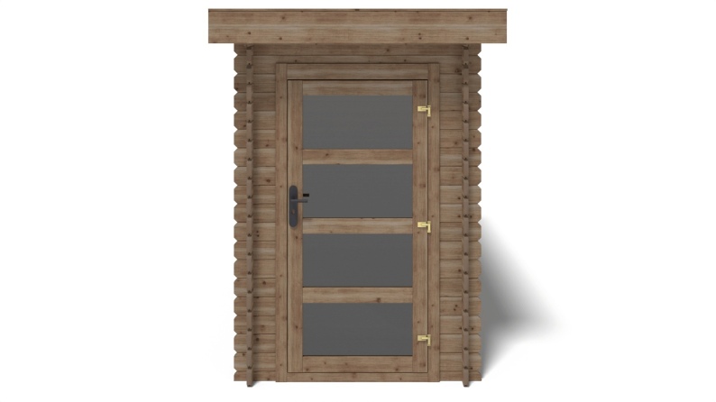 Gartenhaus, Gerätehaus 4.5m2 - 1.5x3m - 28mm - Imprägniert