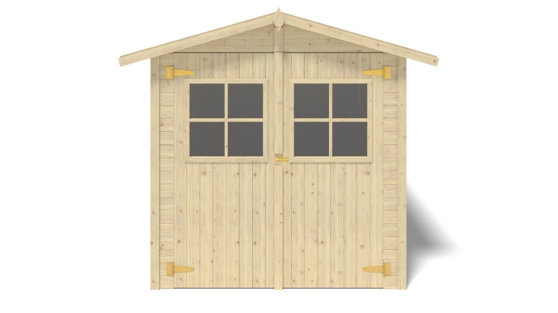 Gartenhaus, Gerätehaus 6m2 - 2.07x2.94m