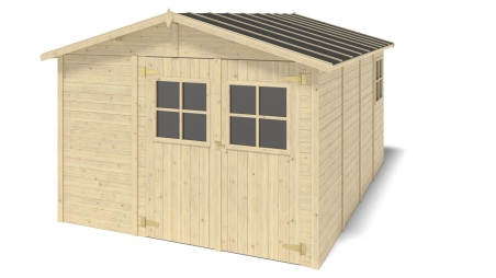 Gartenhaus, Gerätehaus 11.95m2 - 3.05x3.92m