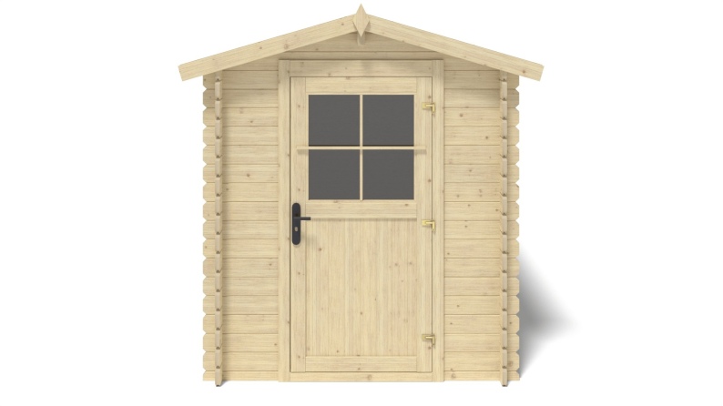 Gartenhaus, Gerätehaus 5.7m2 - 1.9x3m - 28mm