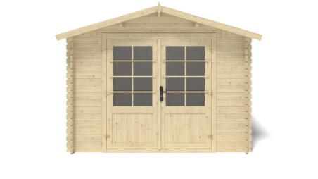 Gartenhaus, Gerätehaus 6m2 - 3x2m - 28mm