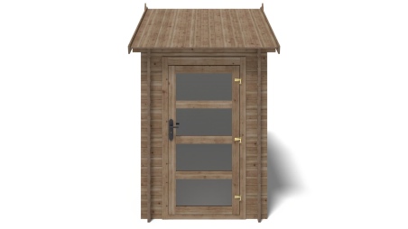 Gartenhaus, Gerätehaus 4.5m2 - 1.5x3m - 28mm - Imprägniert
