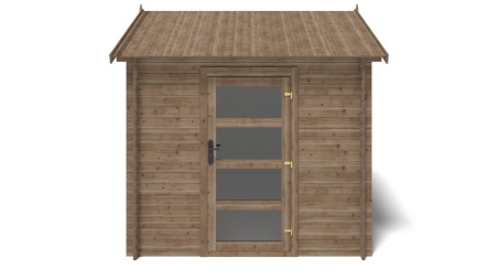 Gartenhaus, Gerätehaus 7.5m2 - 2.5x3m - 28mm - Imprägniert